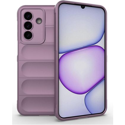 Mobigear Bumpy Coque Samsung Galaxy A27 Coque arrière en TPU Souple - Violet