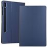 Mobigear Folio Samsung Galaxy Tab S8 Plus Tissu Étui + Porte-stylet - Bleu foncé