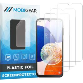 Mobigear Samsung Galaxy A14 Protection d'écran Film - Compatible Coque (Lot de 3)