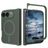 Mobigear Shockproof Coque iPhone Duo MagSafe Coque arrière Rigide - Vert foncé