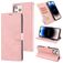 Mobigear Wallet Housse iPhone 14 Pro Etui Porte-Monnaie - Rose doré