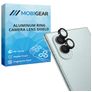 Mobigear Single Samsung Galaxy Z Fold 8 Verre trempé Protection objectif caméra - Compatible coque - Noir