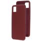 Mobiparts Coque Samsung Galaxy A22 5G Coque arrière en Silicone - Plum Red