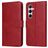 Mobigear Wallet Housse Samsung Galaxy A36 Etui Porte-Monnaie - Rouge