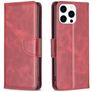 Mobigear Excellent Housse iPhone 15 Pro Etui Porte-Monnaie - Rouge