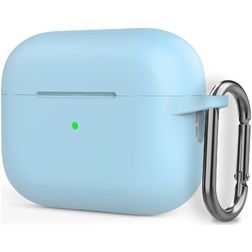 Mobigear Classic Coque Silicone souple pour Apple AirPods Pro 2 - Bleu layette