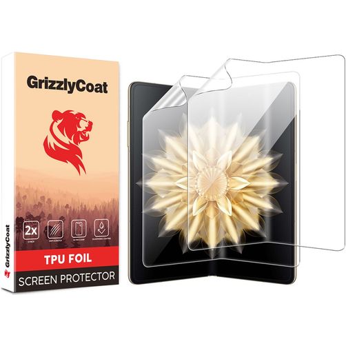 GrizzlyCoat HONOR Magic V2 Hydrogel TPU Protection d'écran - Compatible Coque (Lot de 2)