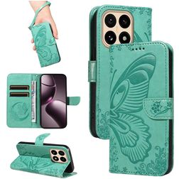 Mobigear Butterfly Housse Xiaomi 15T Etui Porte-Monnaie - Vert