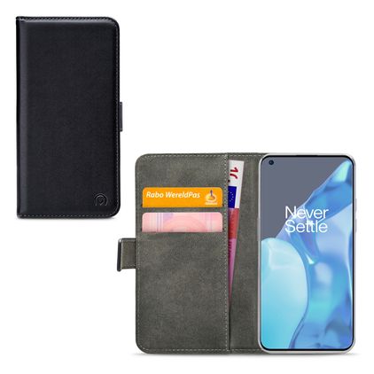 Mobilize Classic Gelly Wallet Housse OnePlus 9 Pro Etui Porte-Monnaie - Noir