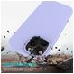 Mobigear Rubber Touch Coque iPhone 16 Pro Max Coque arrière en Silicone - Violet