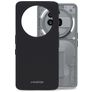 Mobilize Rubber Gelly Coque Nothing Phone (3a) Pro Coque arrière en TPU Souple - Noir