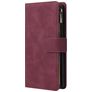 Mobigear Zipper Housse Samsung Galaxy A71 Etui Porte-Monnaie - Rouge