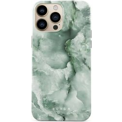 Burga Tough Coque iPhone 14 Pro Coque arrière Rigide Anti-Chocs - Pistachio Cheesecake