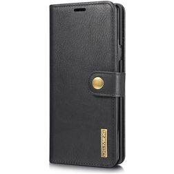 Mobigear Snap Button Housse Samsung Galaxy Note 9 Etui avec Coque Détachable Porte-Monnaie - Noir