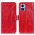 Mobigear Basic Housse Motorola Edge 30 Neo Etui Porte-Monnaie - Rouge