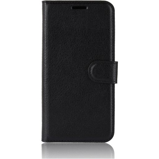 Mobigear Classic Housse OnePlus 6 Etui Porte-Monnaie - Noir