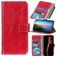 Mobigear Basic Housse iPhone SE (2022) Etui Porte-Monnaie - Rouge