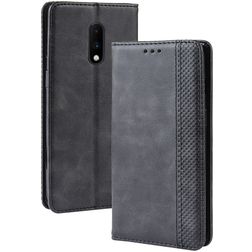 Mobigear Sensation OnePlus 7 Étui Portefeuille - Noir