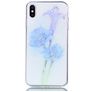 Mobigear Design Coque iPhone XS Max Coque arrière en TPU Souple - Fleur mauve
