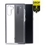 Mobilize Shatterproof Coque Samsung Galaxy Note 10 Coque arrière Rigide Anti-Chocs - Transparent / Noir