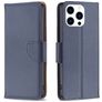 Mobigear Excellent Housse iPhone 16 Pro Max Etui Porte-Monnaie - Bleu