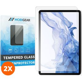 Mobigear Samsung Galaxy Tab S9 Verre trempé Protection d'écran - Compatible Coque (Lot de 2)