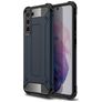 Mobigear Outdoor Coque Samsung Galaxy S21 FE Coque arrière Rigide Anti-Chocs - Bleu Marin
