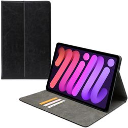 Mobilize Premium Folio Coque iPad Mini 7 (2024) Etui - Noir