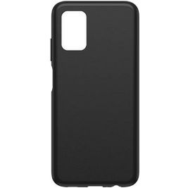 OtterBox React Coque Samsung Galaxy A03s Coque arrière en TPU Souple Anti-Chocs - Noir