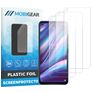 Mobigear Wiko View 5 Protection d'écran Film - Compatible Coque (Lot de 3)