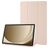 Mobigear Tri-Fold Gel Coque Samsung Galaxy Tab A9 Plus (2023) Etui en TPU,Similicuir - Rose doré
