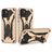 Mobigear Armor Stand Coque Samsung Galaxy A03 Coque arrière Rigide Anti-Chocs avec Support Amovible - Or