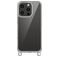 Mobigear Bungy Coque iPhone 16 Pro Coque arrière Rigide - Argent