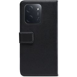 Mobilize Classic Gelly Wallet POCO C85 Étui Portefeuille - Noir