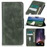 Mobigear Classy Housse Samsung Galaxy S21 FE Etui Porte-Monnaie - Vert