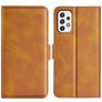 Mobigear Slim Magnet Housse Samsung Galaxy A23 Etui Porte-Monnaie - Cognac