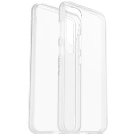 OtterBox React Coque Transparente Samsung Galaxy S23 Plus Coque arrière Rigide Anti-Chocs - Transparent