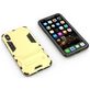Mobigear Armor Stand Coque iPhone XS Max Coque arrière Rigide Anti-Chocs avec Support Amovible - Or