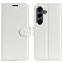 Mobigear Classic Samsung Galaxy S25 FE Étui Portefeuille - Blanc