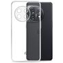 Mobilize Gelly Coque Transparente OnePlus 11 Coque arrière en TPU Souple - Transparent