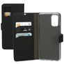 Mobiparts Saffiano Wallet Housse Samsung Galaxy S20 Plus Etui Porte-Monnaie - Noir