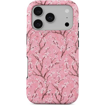 Burga MagSafe Tough Coque iPhone 17 Pro MagSafe Coque arrière Rigide Anti-Chocs - Sakura
