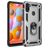 Mobigear Armor Ring Coque Samsung Galaxy A11 Coque arrière Rigide Anti-Chocs avec Anneau-Support - Argent