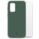 Mobilize Rubber Gelly Coque Samsung Galaxy A32 5G Coque arrière en TPU Souple - Matt Green