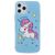 Mobigear Design Coque iPhone 12 Pro Coque arrière en TPU Souple - Licorne