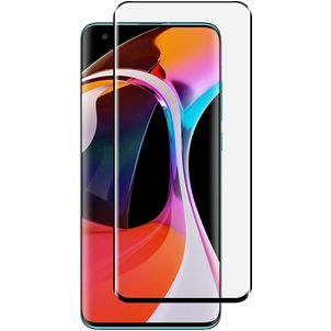 Mobigear Premium Xiaomi Mi 10 Verre trempé Protection d'écran - Compatible Coque - Noir