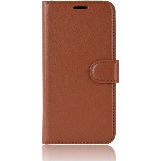 Mobigear Classic Housse HONOR Note 10 Etui Porte-Monnaie - Marron