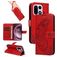 Mobigear Butterfly Housse OnePlus 15 Etui Porte-Monnaie - Rouge
