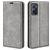 Mobigear Retro Slim Housse OPPO A96 Etui Porte-Monnaie - Gris