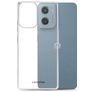 Mobilize Gelly Case Coque Transparente Motorola Moto E15 Coque arrière en TPU Souple - Transparent